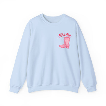 Western NSLHM Crewneck Sweatshirt | Front and Back Print