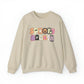 Spooky Speech Retro Crewneck Sweatshirt