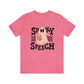 Spooky Speech Checkerboard Jersey T-Shirt
