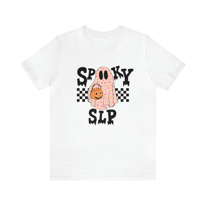 Spooky SLP Checkerboard Jersey T-Shirt