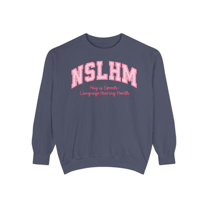 NSLHM Varsity Comfort Colors Sweatshirt