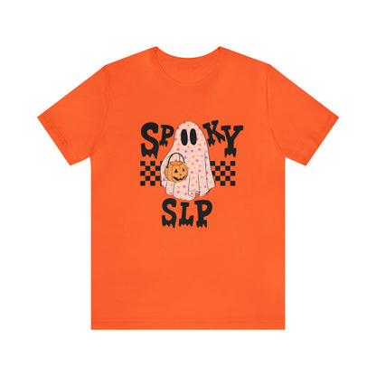 Spooky SLP Checkerboard Jersey T-Shirt