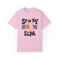 Spooky SLPA Checkerboard Comfort Colors T-Shirt