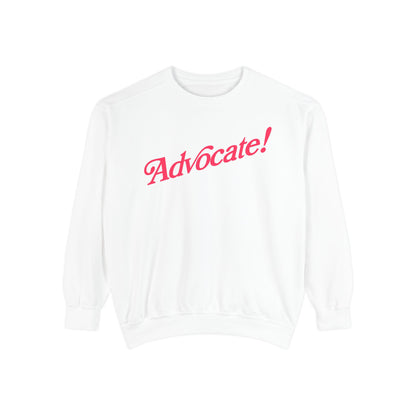 Advocate! Complementary Colors Comfort Colors Sweatshirt