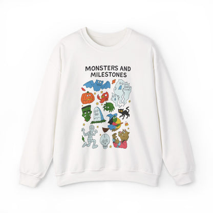 Monsters and Milestones Crewneck Sweatshirt