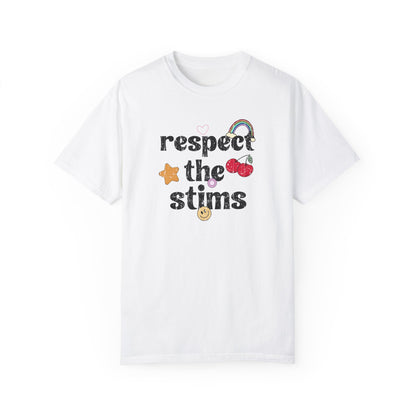 Respect The Stims Distressed Comfort Colors T-Shirt
