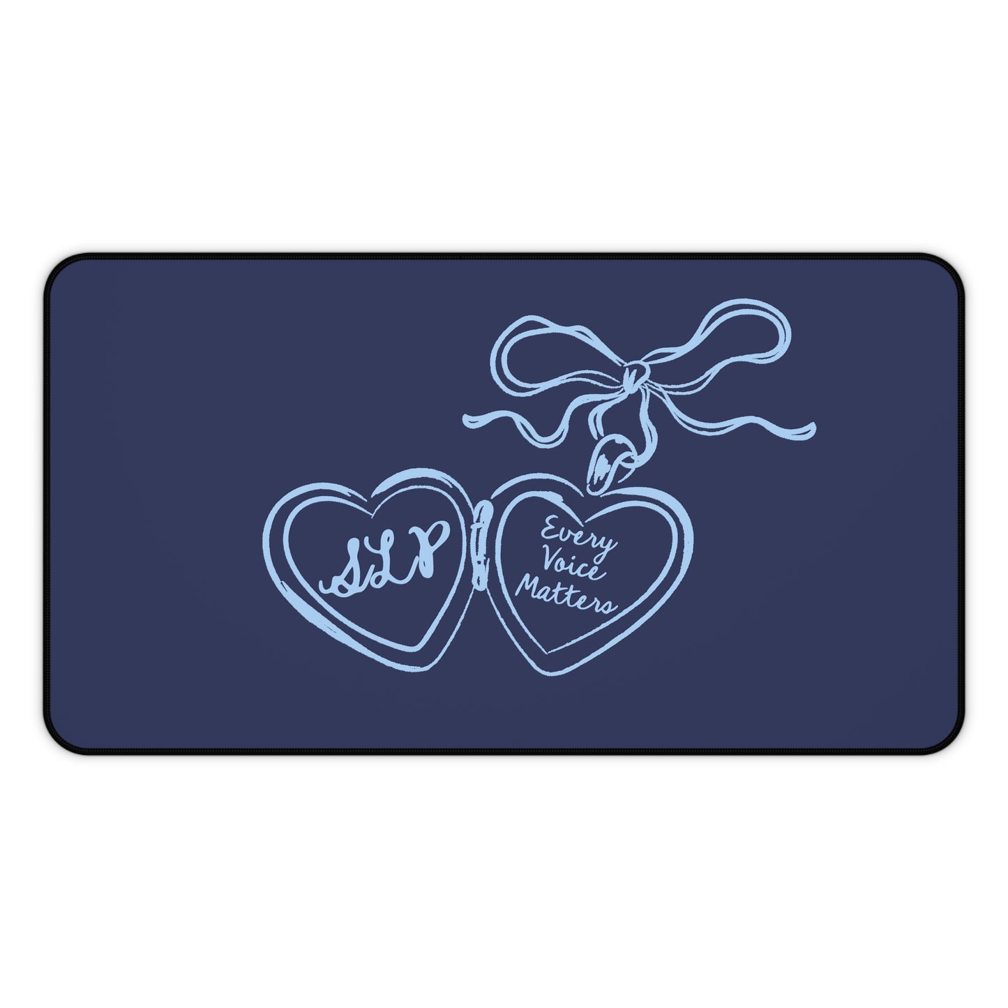 SLP Heart Locket Desk Mat