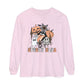 Spooky SLPA Retro Halloween Long Sleeve Comfort Colors T-Shirt