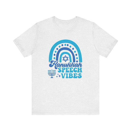 Hanukkah Speech Vibes Jersey T-Shirt