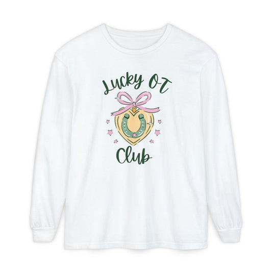Lucky OT Club Long Sleeve Comfort Colors T-Shirt