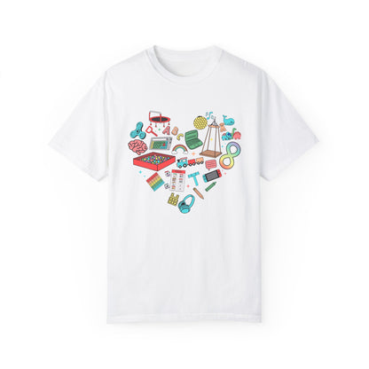 Autism Heart Comfort Colors T-Shirt