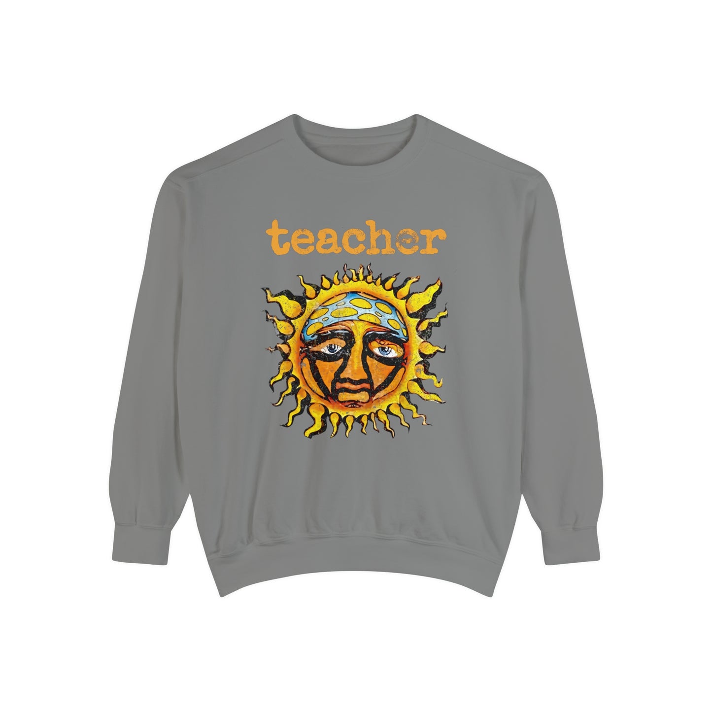 Rock Sun Teacher Comfort Colors Short Sleeve T-Shirt