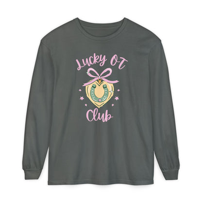 Lucky OT Club Long Sleeve Comfort Colors T-Shirt