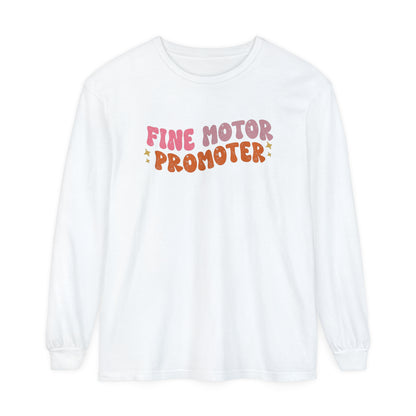 Fine Motor Promoter Long Sleeve Comfort Colors T-shirt