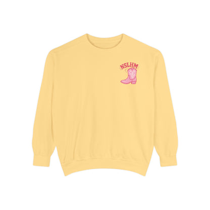 Western NSLHM Comfort Colors Sweatshirt | Front and Back Print