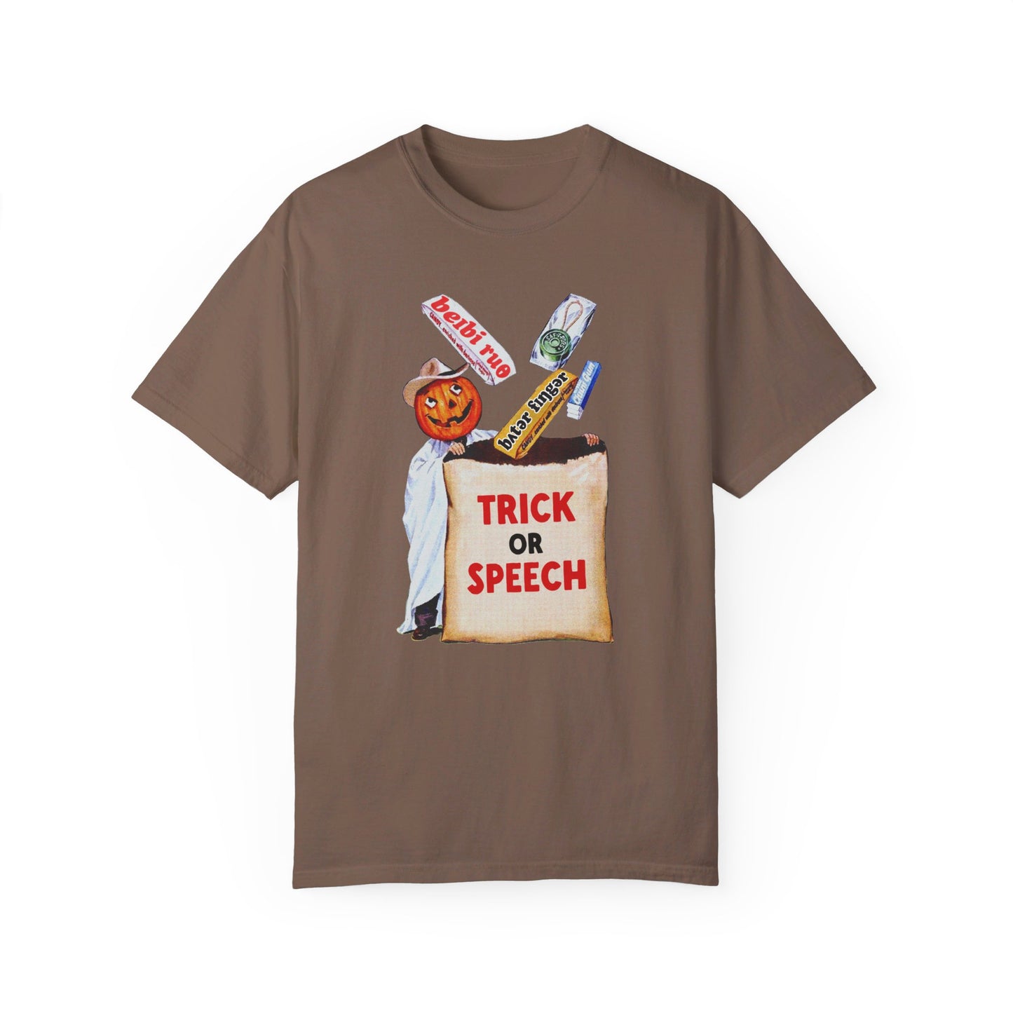Trick or Speech Comfort Colors T-Shirt