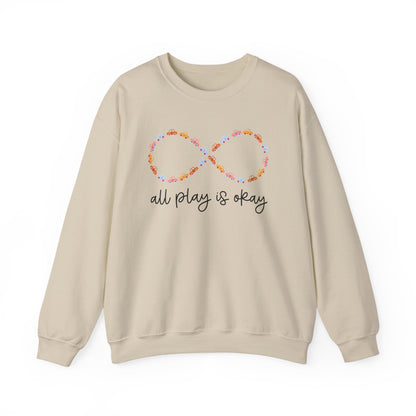 All Play Is Okay Crewneck Sweatshirt