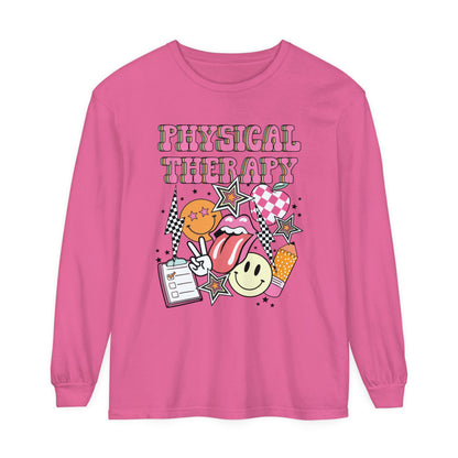Retro PT Long Sleeve Comfort Colors T-shirt