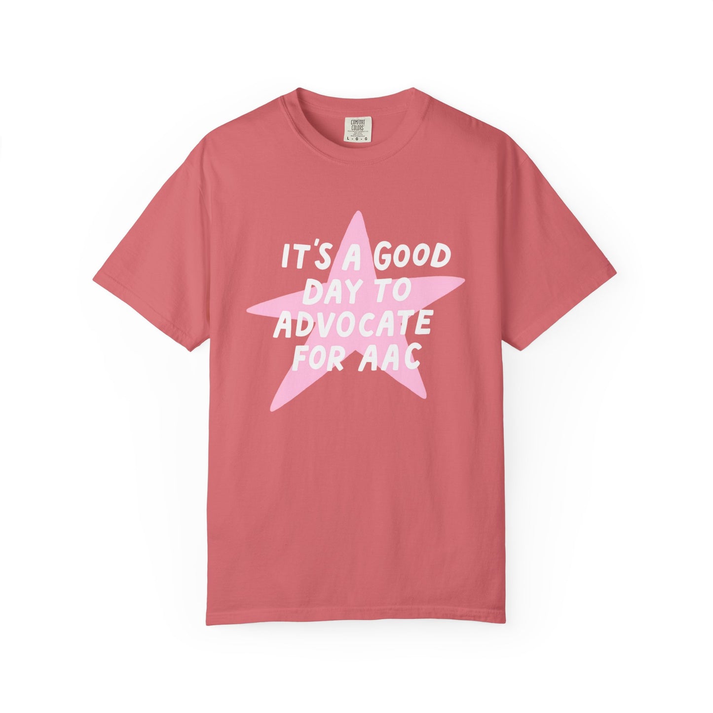 Advocate for AAC Star Comfort Colors T-Shirt