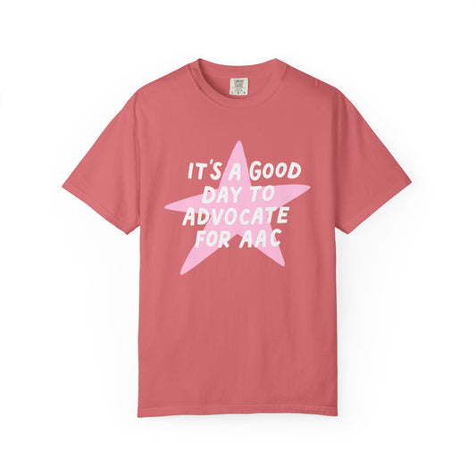 Advocate for AAC Star Comfort Colors T-Shirt