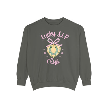 Lucky SLP Club Comfort Colors Sweatshirt