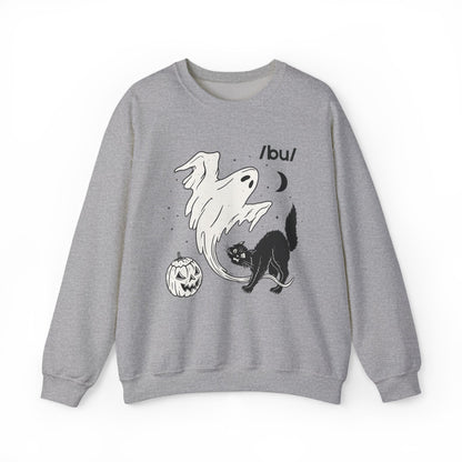 Boo Phonetic Spooky Crewneck Sweatshirt