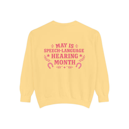 Western NSLHM Comfort Colors Sweatshirt | Front and Back Print