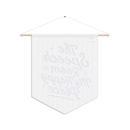 Speech Room Happy Place Pennant