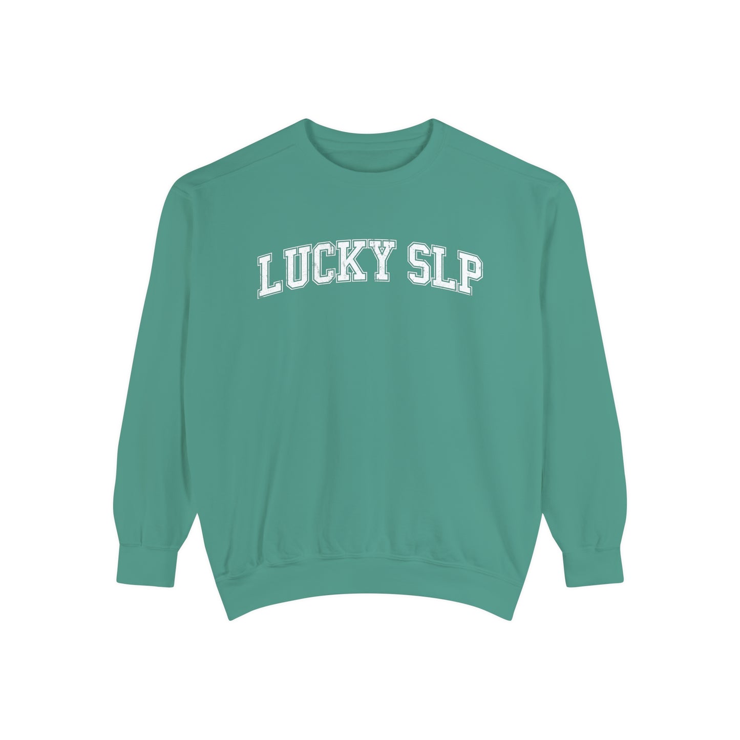 Lucky SLP Distressed Comfort Colors Sweatshirt