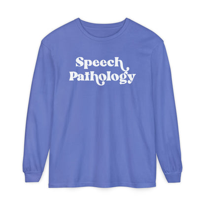 Speech Pathology Long Sleeve Comfort Colors T-shirt