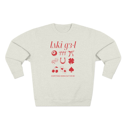 Lucky Girl IPA Premium Crewneck Sweatshirt