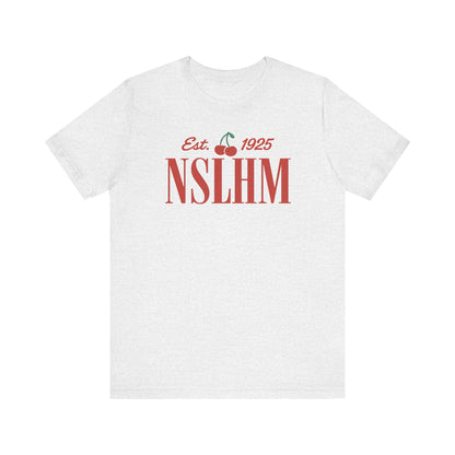 NSLHM Cherries Jersey T-Shirt | Front and Back Print