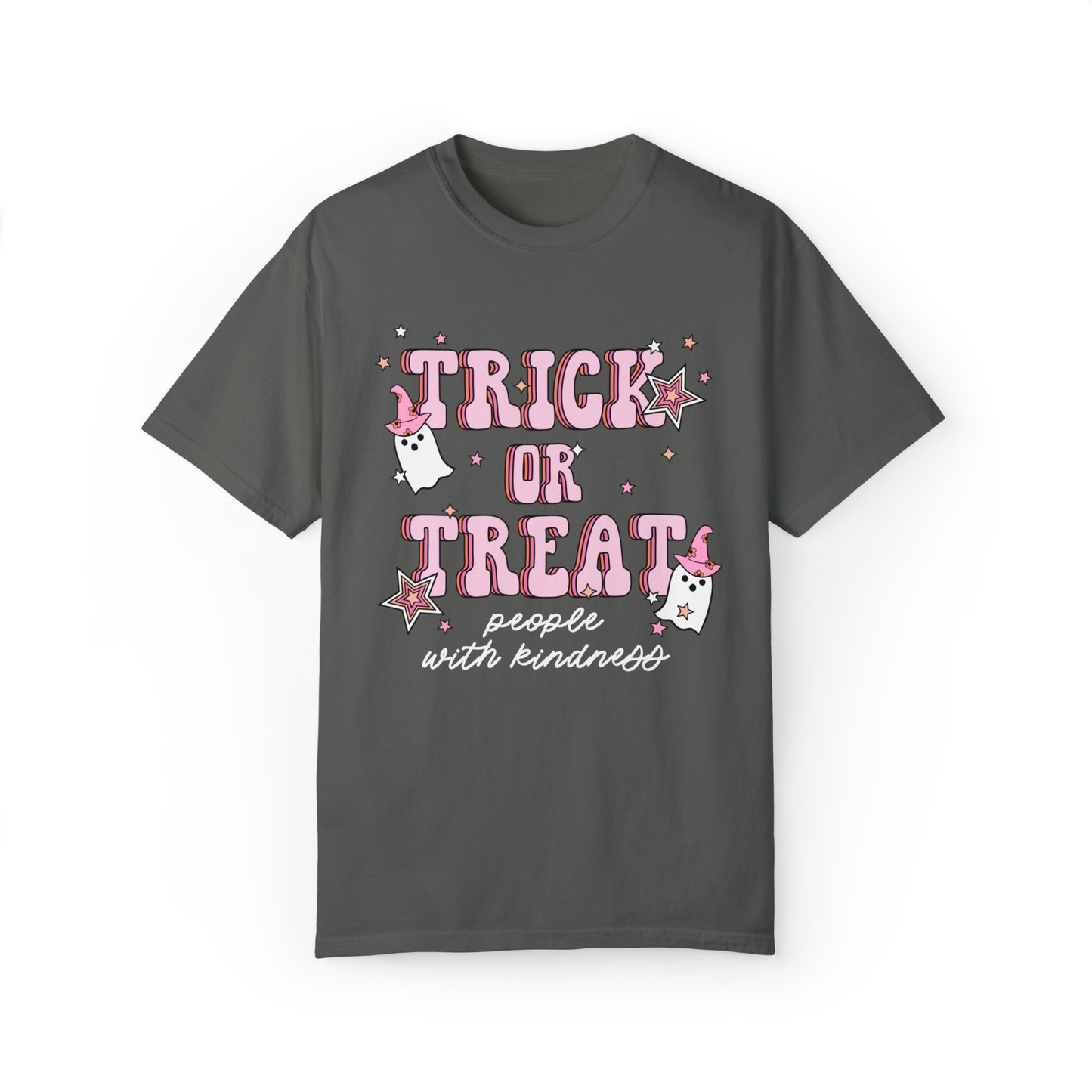 Trick or Treat People With Kindness Comfort Colors T-Shirt