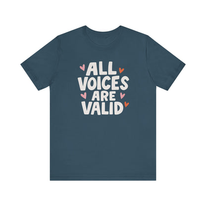 All Voices Are Valid Jersey T-Shirt