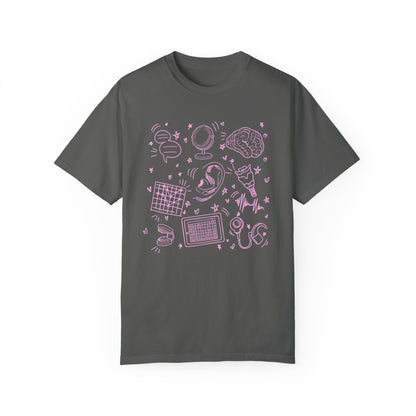 Speech & Hearing Doodles Comfort Colors T-Shirt