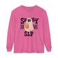 Spooky SLP Checkerboard Long Sleeve Comfort Colors T-Shirt
