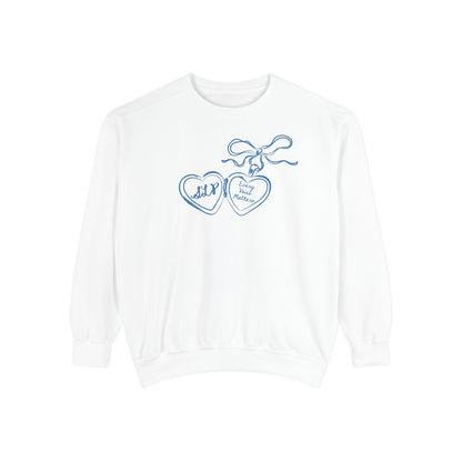 SLP Heart Locket Comfort Colors Sweatshirt