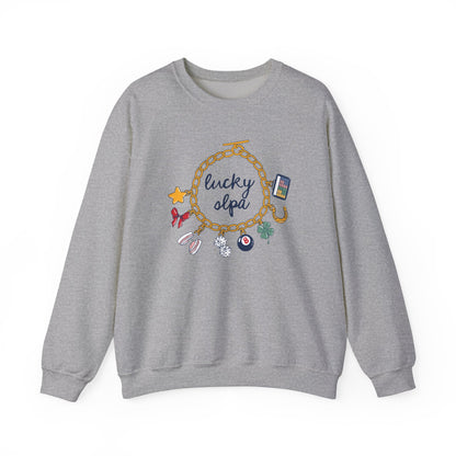 Lucky SLPA Charm Bracelet Crewneck Sweatshirt