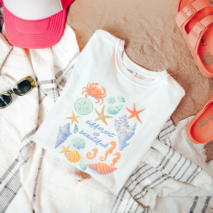 Different Is Beautiful Comfort Colors T-Shirt