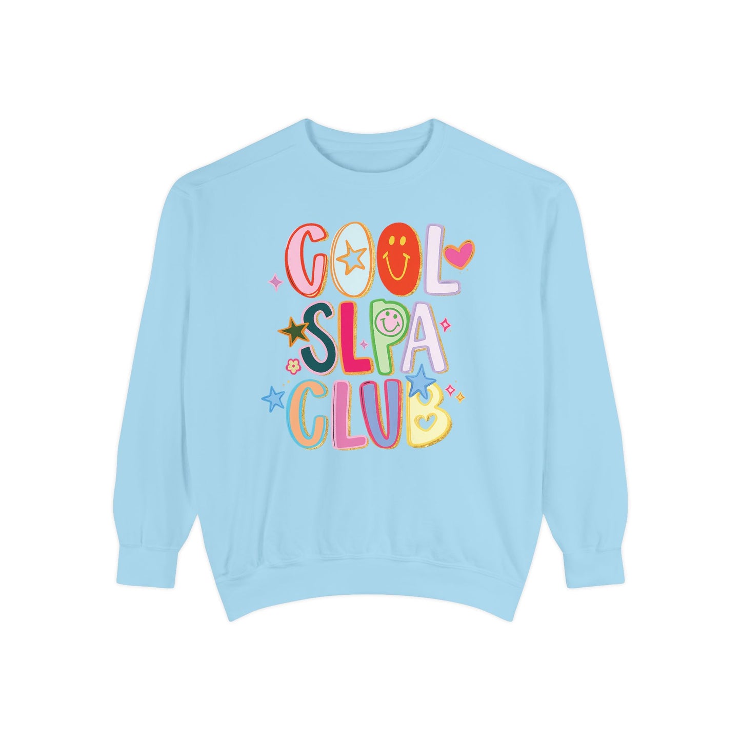 Cool SLPA Club Comfort Colors Sweatshirt