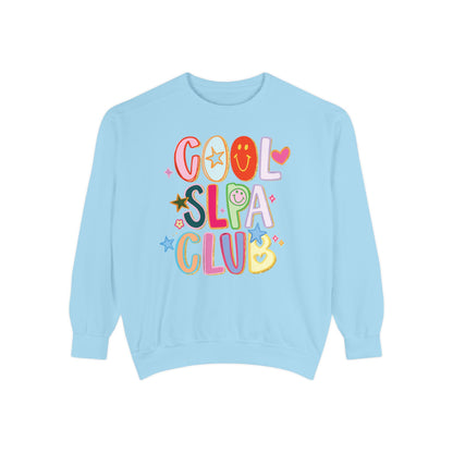 Cool SLPA Club Comfort Colors Sweatshirt