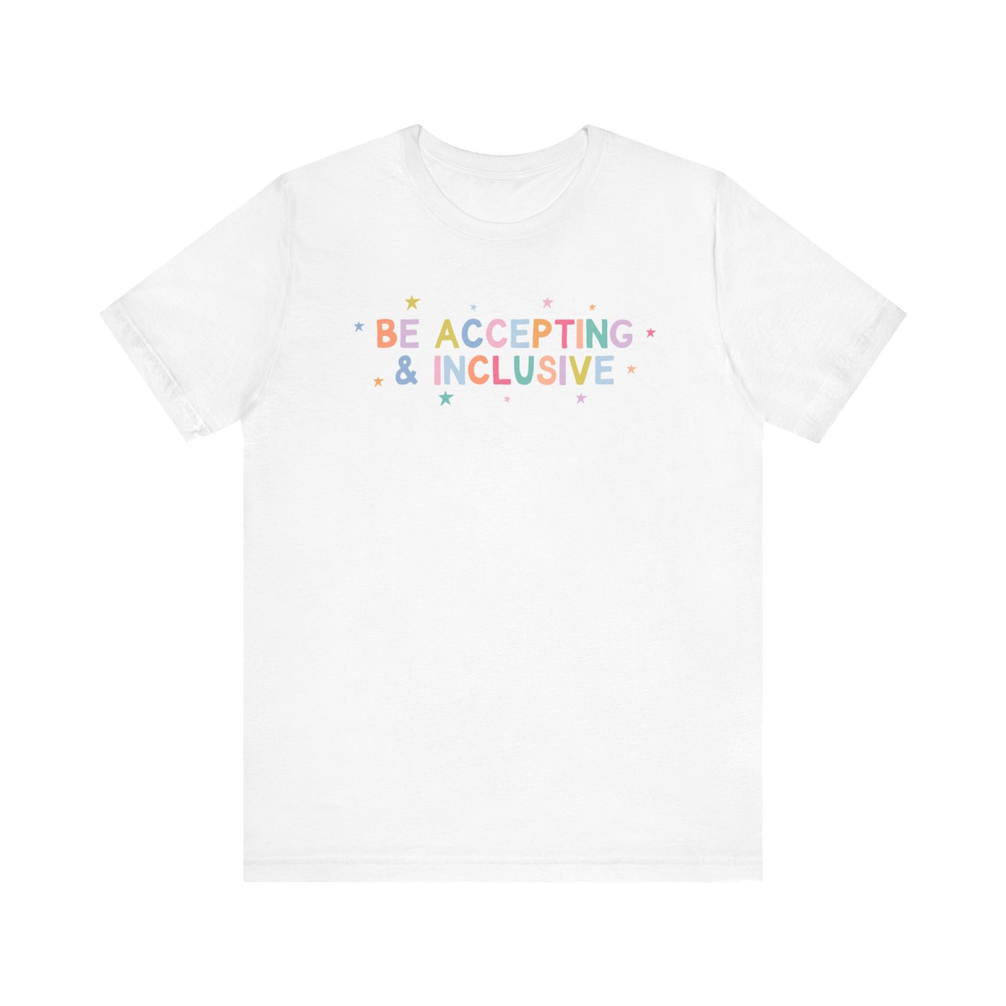 Be Accepting & Inclusive Jersey T-Shirt