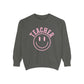 Teacher Pink Smile Comfort Colors Sweatshirt