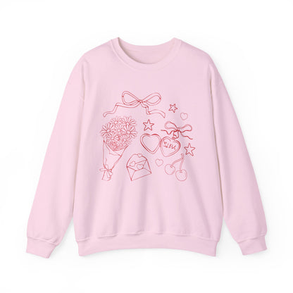 SLPA Whimsy Doodles Crewneck Sweatshirt