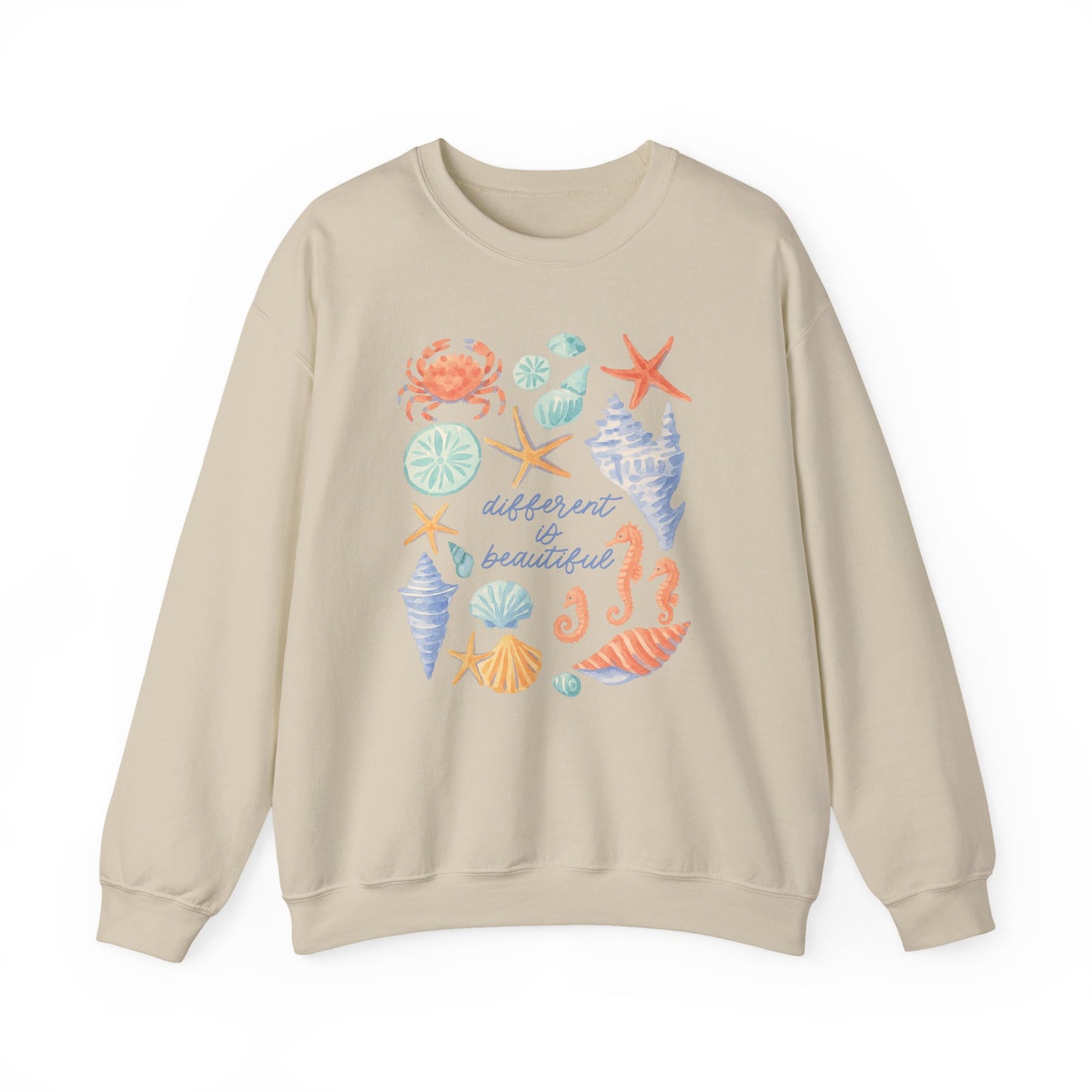Different Is Beautiful Crewneck Sweatshirt
