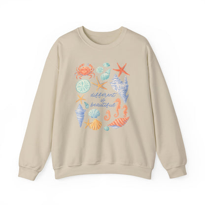 Different Is Beautiful Crewneck Sweatshirt
