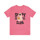 Spooky SLPA Checkerboard Jersey T-Shirt