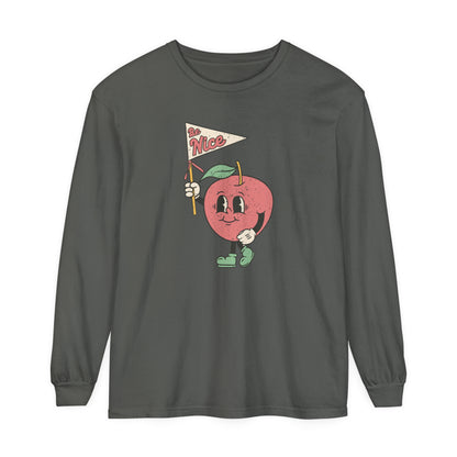 Be Nice Long Sleeve Comfort Colors T-shirt
