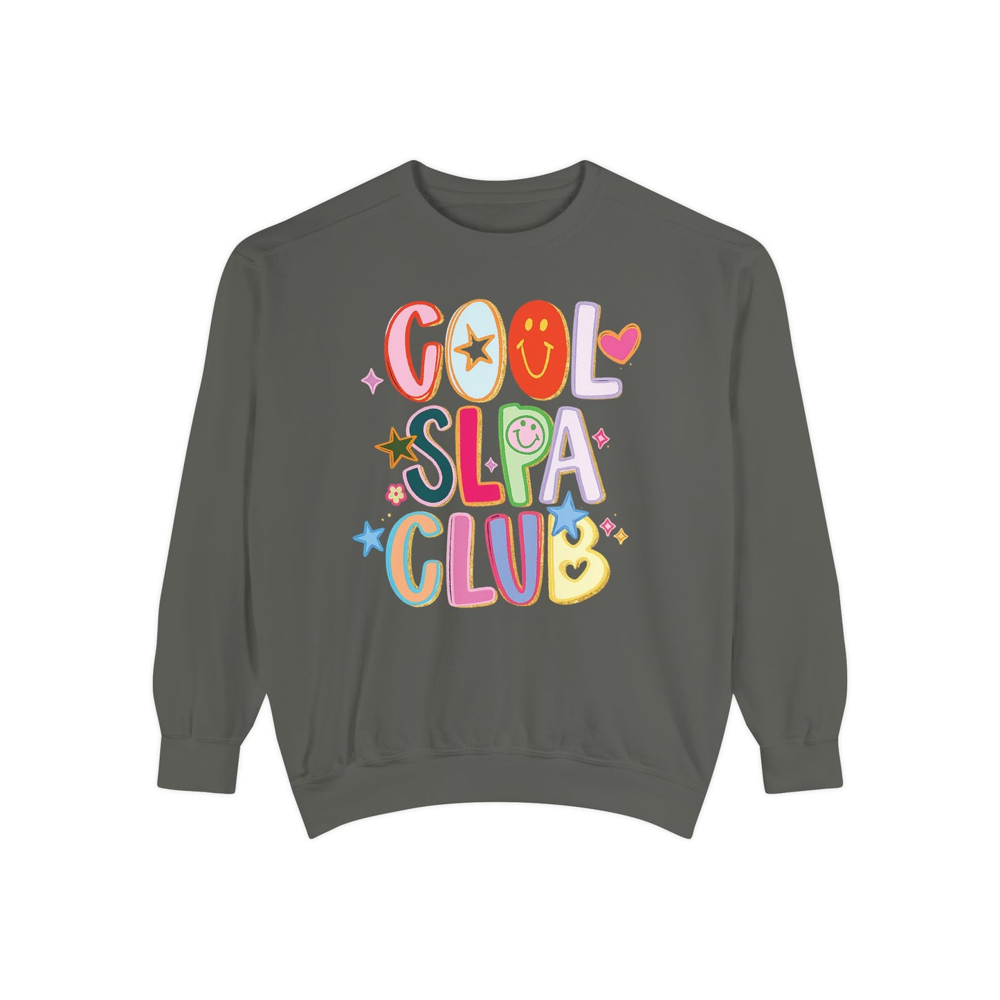 Cool SLPA Club Comfort Colors Sweatshirt