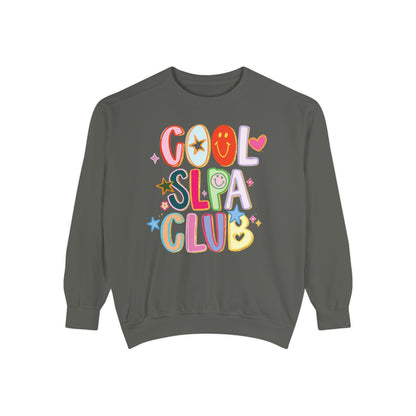 Cool SLPA Club Comfort Colors Sweatshirt